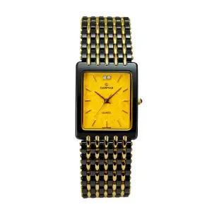 카리타스 고품격 천연 다이아몬드 지르코늄 남성 명품 예물 선물 고급 사각 손목 시계 / C77M