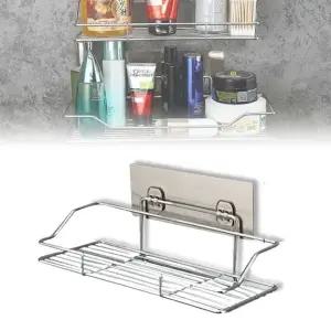 욕실 수납 세면대 선반 스텐레스 벽면부착 욕실정리