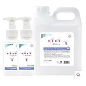 이공베이비파우더향4L+500mlx2대용량리필거품형물비누