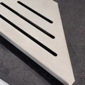 스텐레스 삼각 코너선반 무광 욕실선반