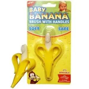 베이비 바나나 브러쉬 치아발육기 유아칫솔