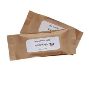 여행용 제주 동백비누 샤워비누 목욕비누 클렌징비누