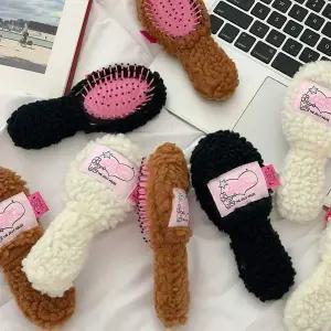 [콩심팥심]헤어브러쉬 쿠션빗 머리빗 휴대용 마사지 브러시 미니브러쉬 불륨