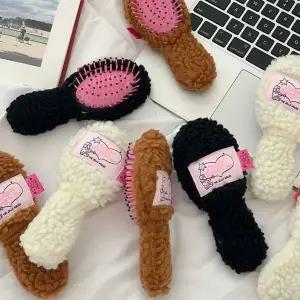 헤어브러쉬 쿠션빗 머리빗 휴대용 마사지 브러시 미니브러쉬 불륨