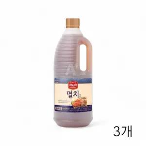 하선정 멸치액젓 실속형 3KG X 3개 천연조미료 국물요리 재료준비 다양한요리