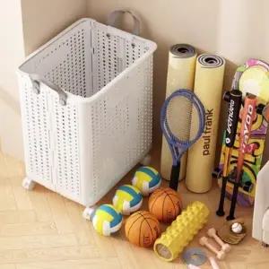 빨래바구니 이동식 접이식 세탁물 수납함