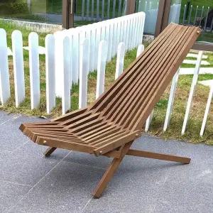 비치의자 우드 해변 수영장 의자 썬베드