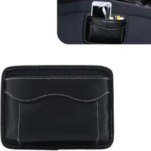 페리안 카시트 사이드 포켓 정리함 PU 가죽 오토시트 갭 필러 자동차 도어 윈도우 콘솔용 미니 수납 가방