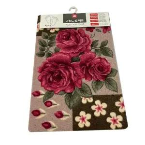 [콩심팥심]발매트 38x58 W 장미
