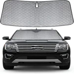 오토 쉐이드 6겹 엑스트라 두께의 포드 익스페디션 20182025용 윈드실드 선쉐이드 커스텀 핏 프리미엄