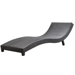 라탄 썬베드 접이식 비치체어 라운지 펜션 테라스 체어