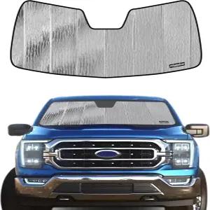 포드 F-150 2015-2020 맞춤형 전면 유리창 선쉐이드용 피게니우스 윈드실드 선쉐이드 - 아스트라가드