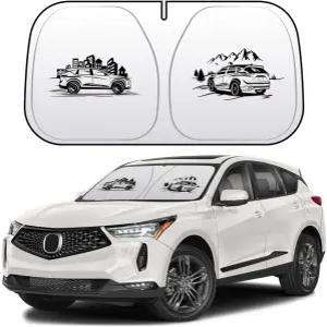 아큐라 RDX의 윈드실드 선쉐이드 액세서리의 전면 창문 커버 접이식 선바이저 쿨 블록 자외선 차단 유지