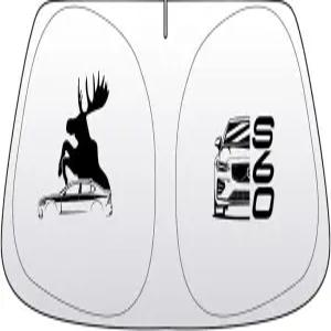 볼보 S60 20192025 접이식 자외선 차단용 커스텀 핏 윈드실드 선쉐이드 열 자동 창문 커버 태양이 차를