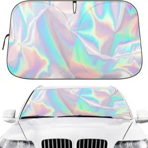 폴더블 자동차 윈드실드 업그레이드 라미네이션 선쉐이드 수납 파우치 앞유리용 전면 유리창 선바이저