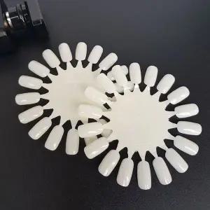 네일 칼러차트 20pcs 컬러 전시 네일아트 연습용 네일차트판