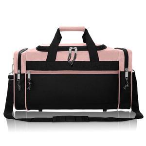 DALIX 21인치 블랭크 스포츠 더플백 짐백 여행용 더플 핑크 스트랩 포함