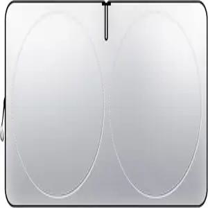 QKYS 자동차 앞유리 선쉐이드 접이식 선바이저가 자외선을 차단하고 유니버설 액세서리 차량을 시원하게