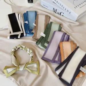 모조 실크 캔디 스카프 봄 가을 데일리 쁘띠스카프 0324