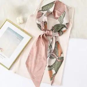 패턴 여성 스카프 컬러 개인 스카프 머플러 여성 가을 데일리 스카프 실크 모더 용 선물