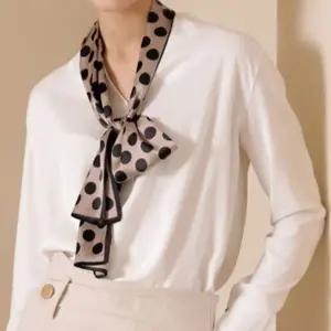 PP94 쁘띠스카프 여성 미니 도트 포인트 롱 스카프 봄 가을 캐주얼 정장
