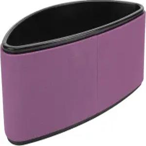 ZJChao 허리 요가 휠 백 스트레처 척추 감압 요추 지지대 보라색