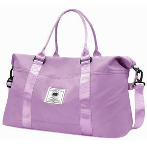여행용 더플백, 여성용 방수 스포츠 토트 체육관 가방, 오버나이트 위켄더 젖은 포켓이 있는 가방에 휴대하기