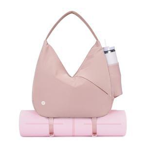 숨겨진 요가 매트 홀더 및 신발 수납 공간과 젖은 포켓이 있는 여성용 세네다 대형 짐 가방, 여행용 스포츠 더플백