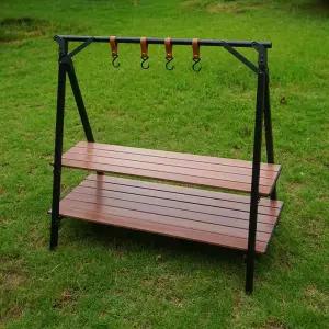 캠핑 쉘프 키친테이블 접이식 멀티 수납장 멀티