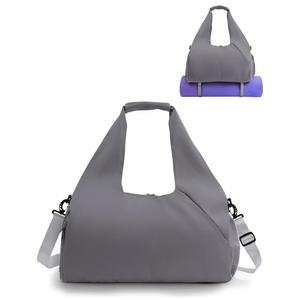 신발장 요가 매트 가방과 젖은 포켓이 있는 여성용 RHDZO 짐 가방 및 스트랩이 물병 홀더 위켄더