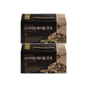 오하루 자연가득 프리미엄 메이플 견과 21g 24개입 x 2박스