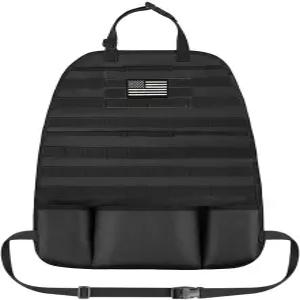 파우치 전술 몰 차량 패널 카시트 커버 프로텍터 시트 백 오거나이저로 1000D 업그레이드하기