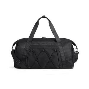 신발 수납공간과 젖은 포켓이 있는 백스마트 짐 가방, 가벼운 스포츠 여행용 더플 백, 캐리 온 백 위켄더 오버나이트 방수 토트백 수영 요가, 블랙