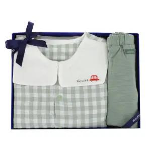 [압소바](마산점)[압소바 26년SS임신출산백일돌선물]미료 상하복 (A1113003) 민트