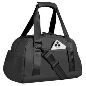 여성용 미니 체육관 가방 작은 토트백, 젖은 수납공간 방수 여행용 더플백 귀여운 운동용