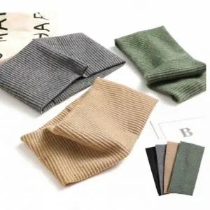 넓은 니트 헤어밴드 골지띠 무지 스포츠 악세사리