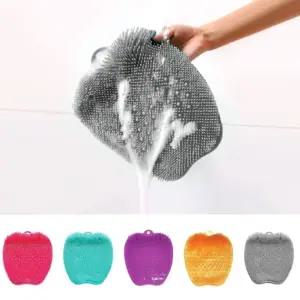 실리콘 풋 브러쉬 세척매트 각질제거 발닦개 풋패드