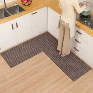 방유주방매트1+1 호텔식 주방 타올 발매트 순면 부엌 키친 매트