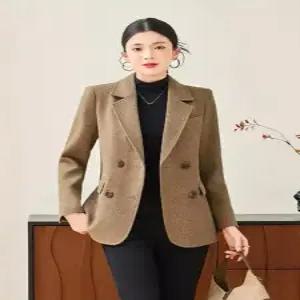 여친 모직 동계 가을 상의 정장자켓 아이템 정장 트렌디 코트 HT4