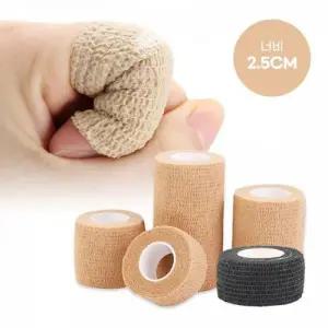 자가점착 압박 붕대 골프 손가락 밴드 2.5cmX4.5M