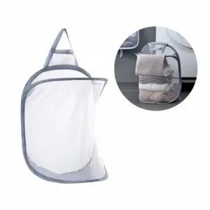 ( )휴대용 접이식 빨래 망 벽걸이 다용도 빨래 망 메쉬 원룸