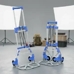 ( )고하중 접이식 구루마 캠핑 웨건 이동식 손수레 창고용 운반카트