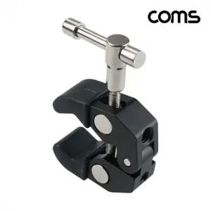 다용도 집게형 거치대 슈퍼 클램프 스탠드 연결(촬영 카메라 조명 등) 나사 고정 집게