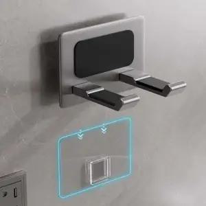 무타공 헤어 드라이기거치대 홀더 알루미늄 선반