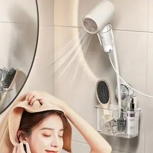 360도 무타공 자유자재 드라이기 거치대