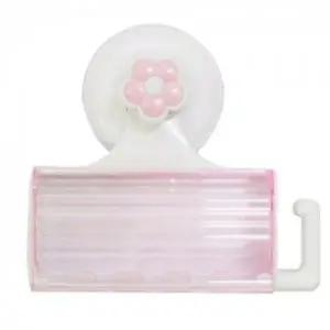 칫솔꽂이 치약통 욕실 수납함 화장실 거치대 흡착식 A