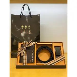 [백화점 홈쇼핑 정품] 닥스 DAKS ACC 남성 가죽 지갑벨트세트 DBWA2F913W3DBBE2F992BK