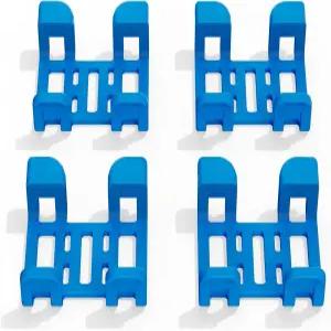 트랙티브 GPS 반려견 위치 추적기와 호환되는 고무 클립 교체용 부착 - 4팩