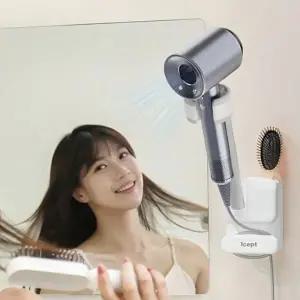 원셉트 드라이어 거치대 무타공 욕실 화장대