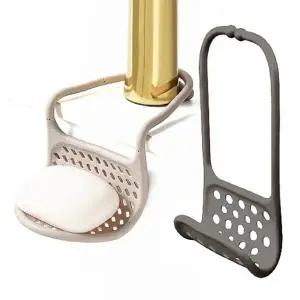 장만 휘어지는 다용도 받침대 비누받침 수세미걸이 SP SAUCE 일본마트 자유변형